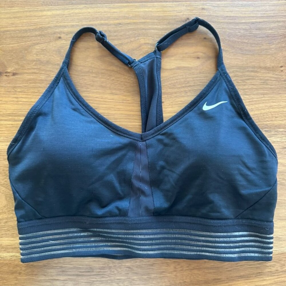 Nike Black Racerback Sports Bra